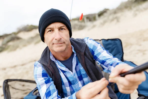 Picture of fisherman — Stock Photo, Image