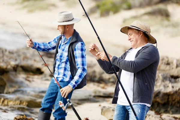 Immagine di pescatore — Foto Stock