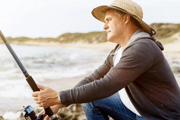 Picture of fisherman — Stock Photo, Image