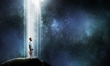 ayı oyuncak çocukla