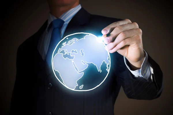 Global connection concept — Stock Photo, Image