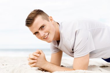 Adam sahilde dışında eğitim