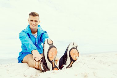 Adam sahilde dışında eğitim