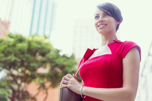 Retrato de mujer de negocios afuera —  Fotos de Stock