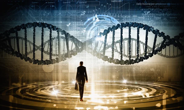 Biotechnologies and DNA research — Stock Photo, Image