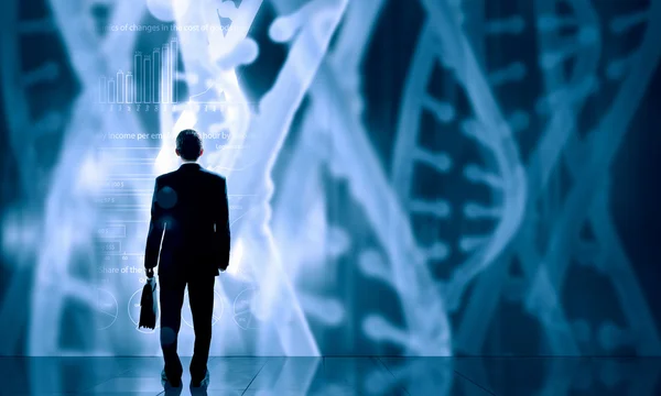 Biotechnologies and DNA research — Stock Photo, Image