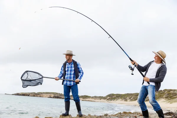 Immagine di pescatore — Foto Stock