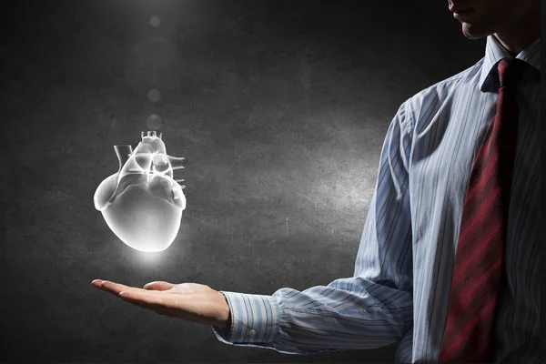 心脏护理概念 — 图库照片