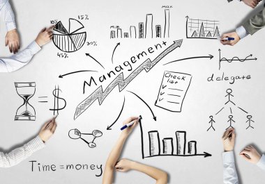 İş takım yaratıcı çalışma