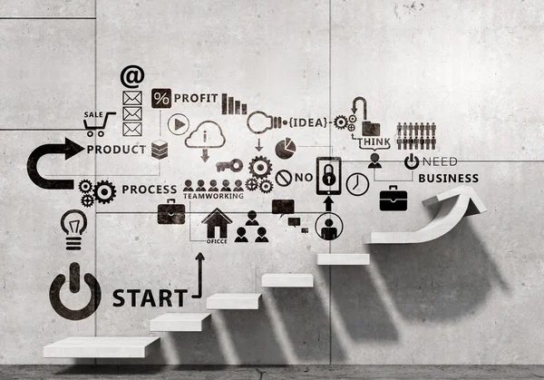 Gran plan para lograr el éxito —  Fotos de Stock