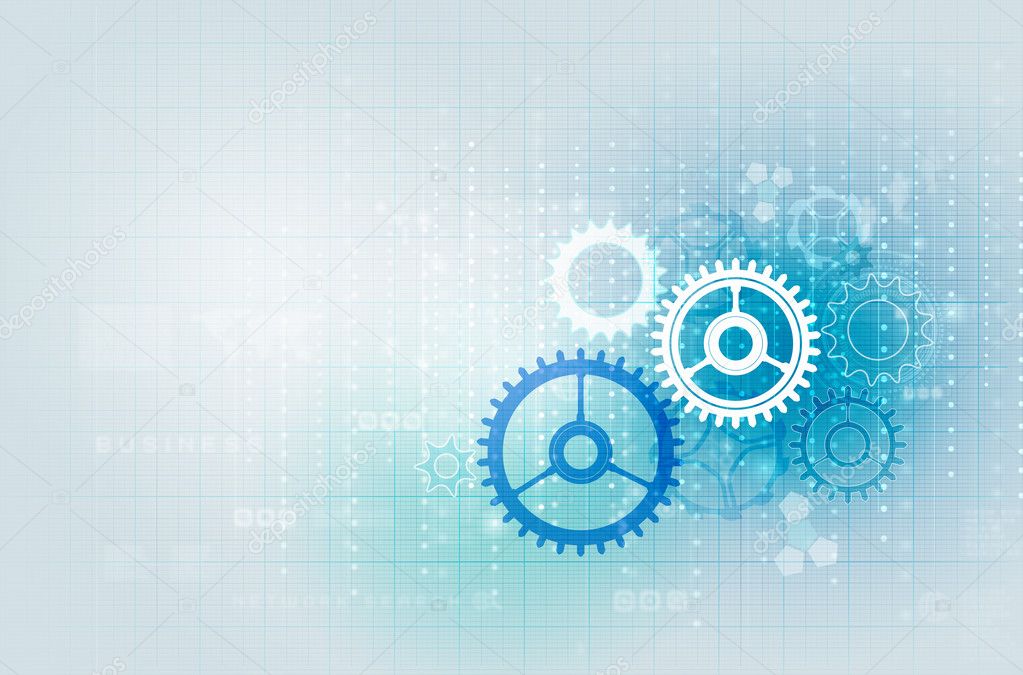 Gears background image Stock Photo by ©SergeyNivens 94309562