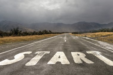 Burada yeni bir yol Başlat
