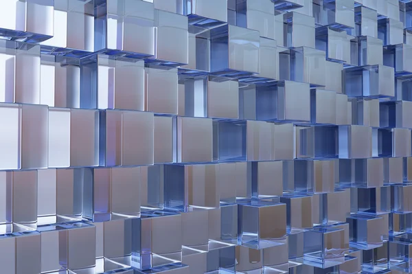 Хай-тек куб — стокове фото