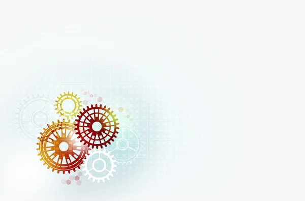 Gears background image — Stock Photo, Image