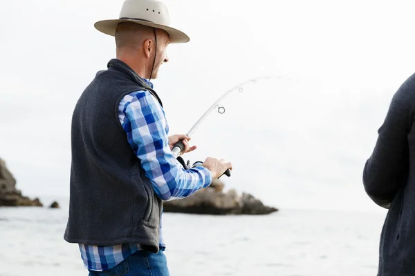 Immagine di pescatore — Foto Stock