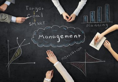 İş takım yaratıcı çalışma