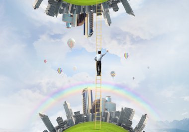 İki dünya arasında kaybolur