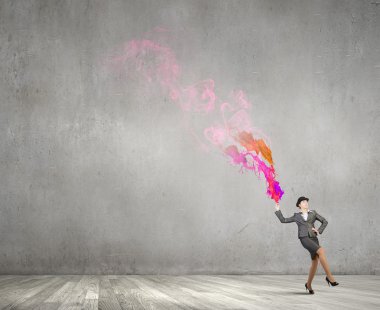 İşkadını Melon şapkalı