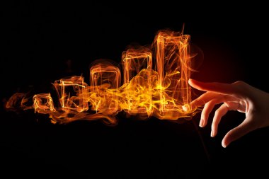 büyüyen grafik simgesi