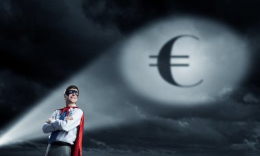 Güçlü ve kuvvetli süper kahraman