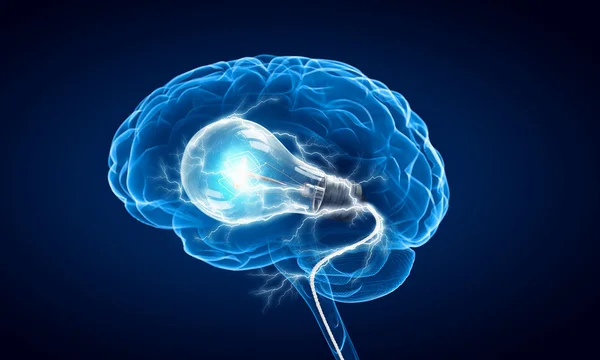 Dijital insan beyni — Stok fotoğraf