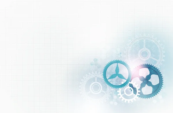 Gears background image — Stock Photo, Image