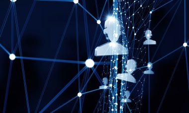 Soyut teknoloji arkaplanı