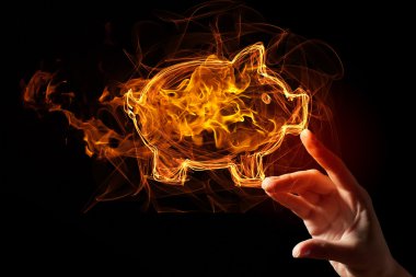 Yangın kumbara simgesi