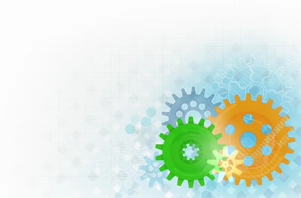 Gears background image — Stock Photo, Image