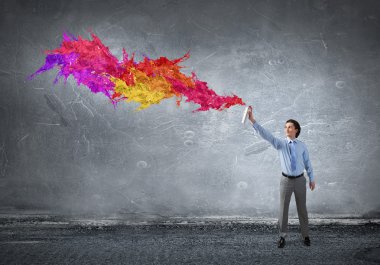 Aerosol ile işadamı olabilir