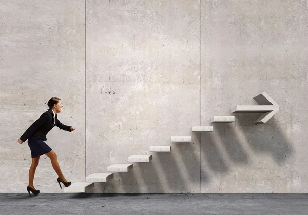 In cima alla scala della carriera — Foto Stock