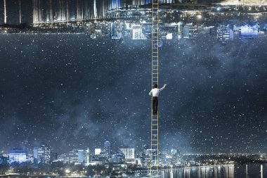 İki dünya arasında kaybolur