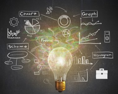 Parlak fikir iş büyüme için