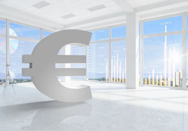 Concept financier euro — Photo