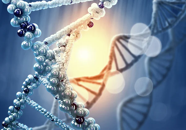 DNA molekylen konceptuell bild — Stockfoto