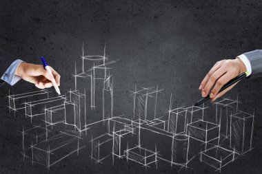 Yeni inşaat geliştirme projesi