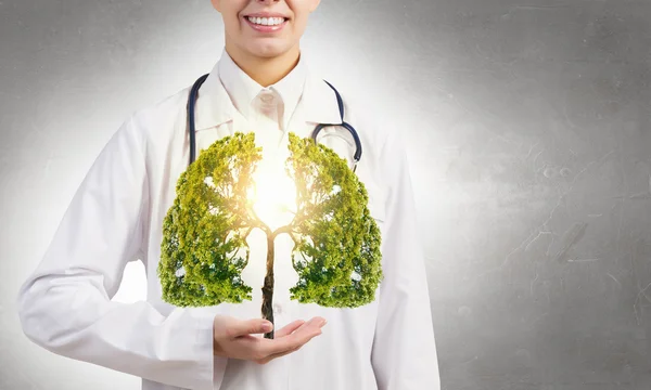 Grön medicin för hälsa — Stockfoto