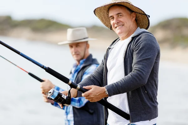 Immagine di pescatore — Foto Stock