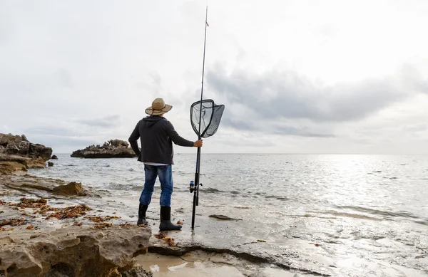 Immagine di pescatore — Foto Stock