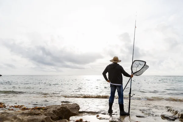 Bild av fiskare — Stockfoto