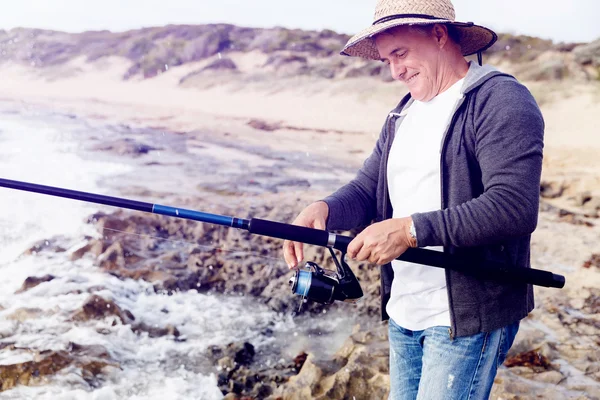 Picture of fisherman — Stock Photo, Image