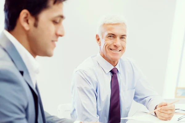 Diskussionen är vägen till lösning — Stockfoto