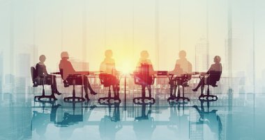 Ofiste iş toplantısı