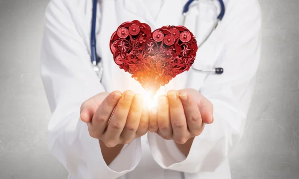 Profesjonalną opiekę dla serca — Zdjęcie stockowe