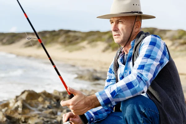 Imagen del pescador — Foto de Stock