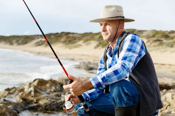 Imagen del pescador — Foto de Stock