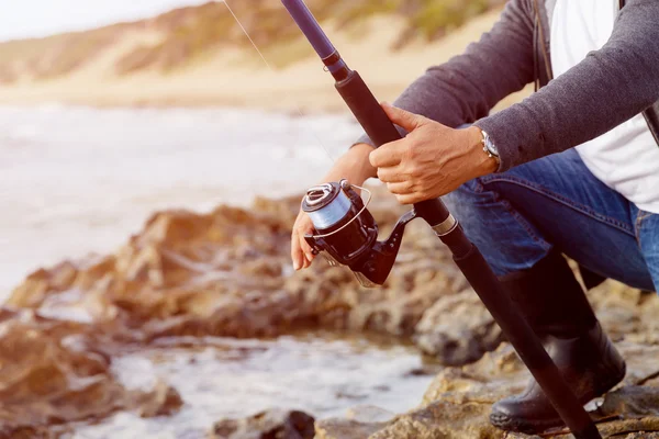 Picture of fisherman — Stock Photo, Image