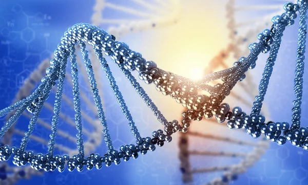 Imagen conceptual de la molécula de ADN —  Fotos de Stock