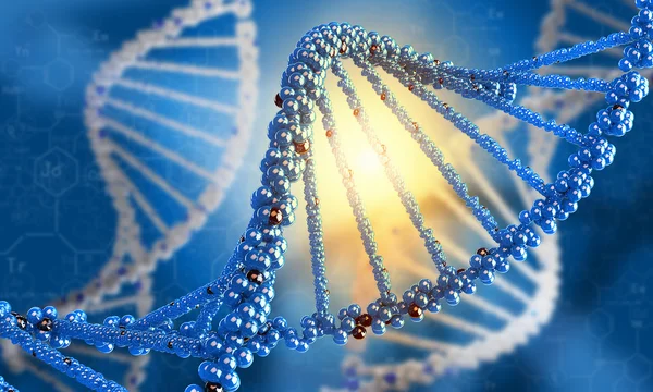 DNA molekylen konceptuell bild — Stockfoto