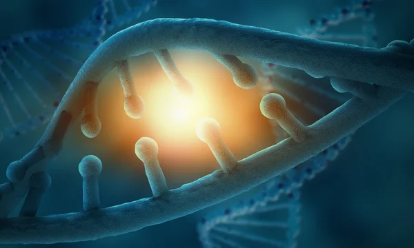 DNA molecule conceptual image — Stock Photo, Image